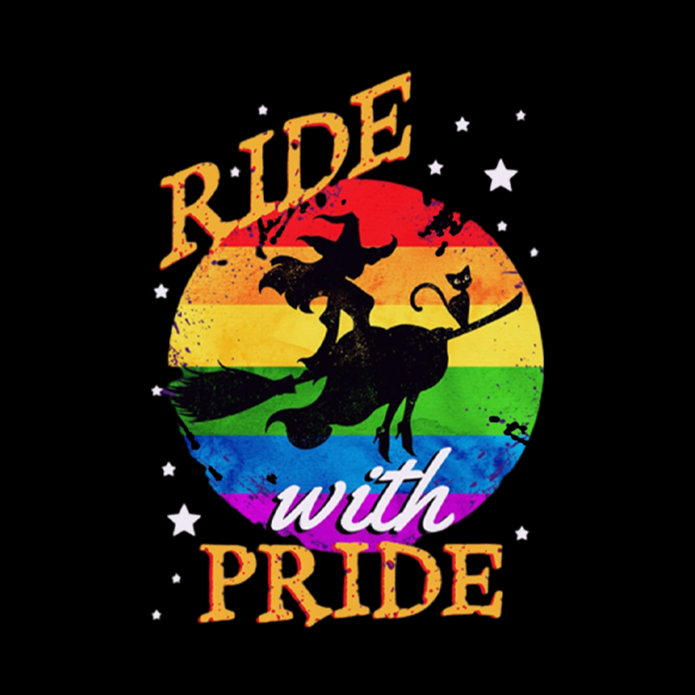 Ride with Pride Rainbow Classic T-Shirt