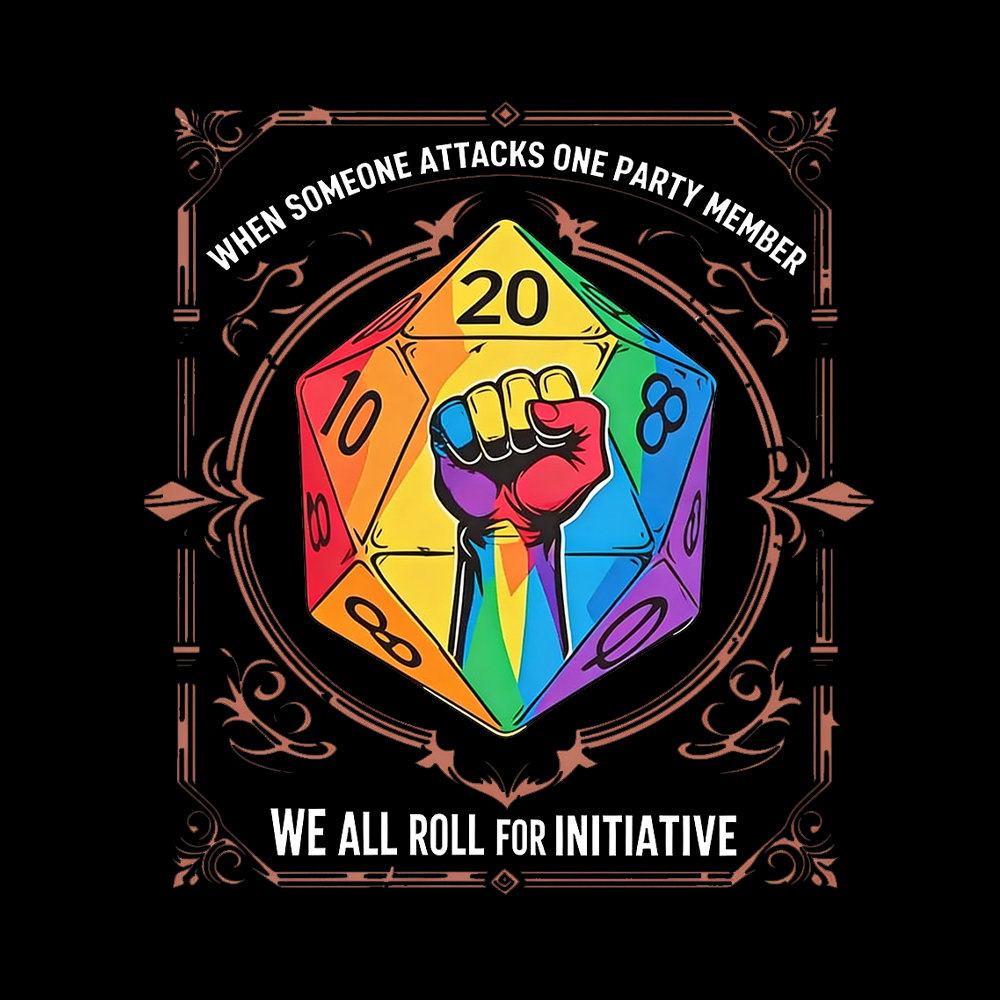 We All Roll for Initiative Classic T-Shirt