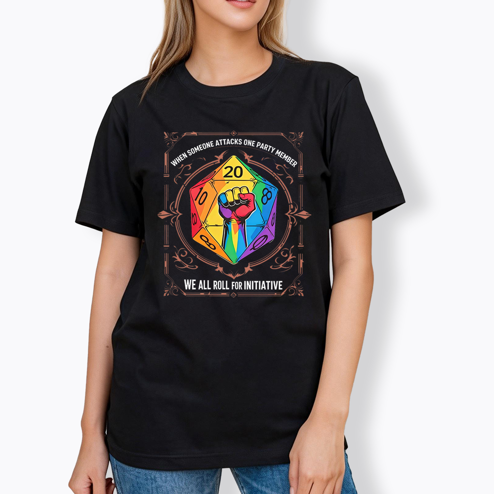 We All Roll for Initiative Classic T-Shirt