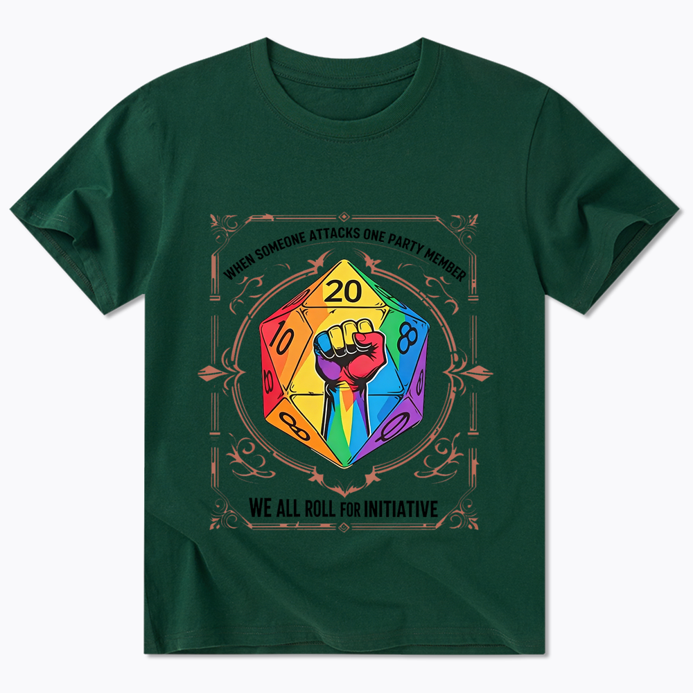 We All Roll for Initiative Classic T-Shirt