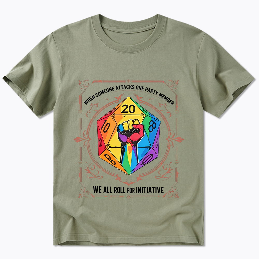 We All Roll for Initiative Classic T-Shirt