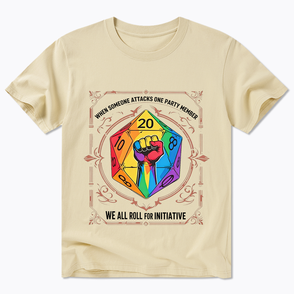We All Roll for Initiative Classic T-Shirt