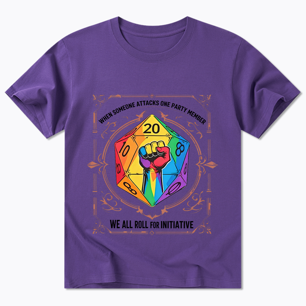 We All Roll for Initiative Classic T-Shirt