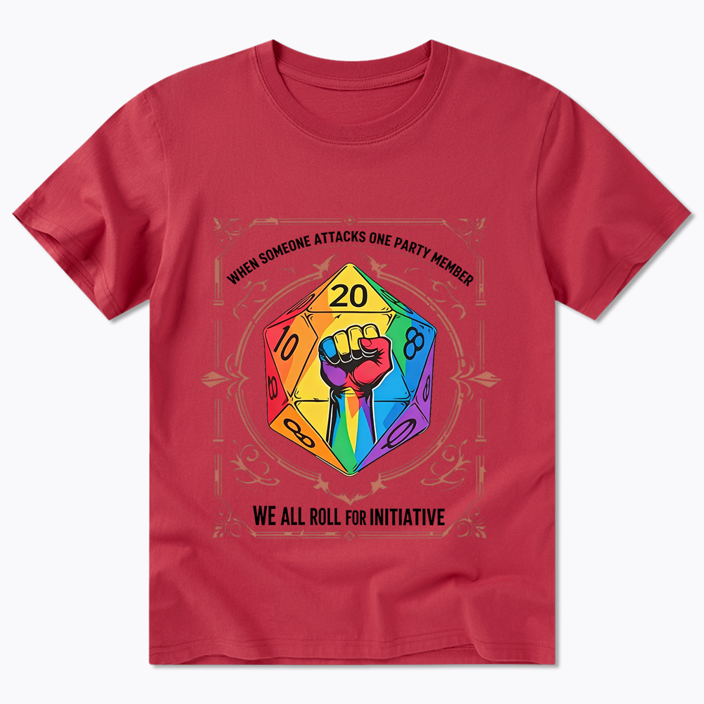 We All Roll for Initiative Classic T-Shirt