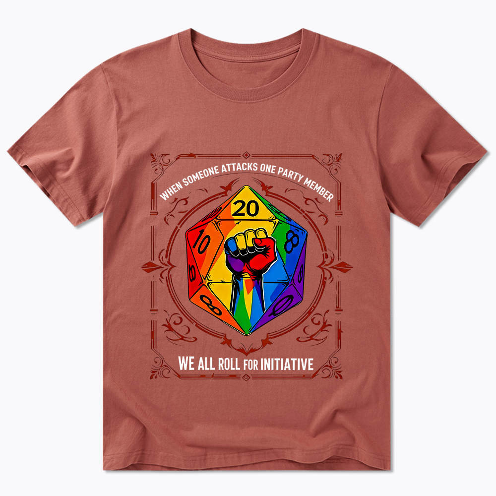 We All Roll for Initiative Classic T-Shirt
