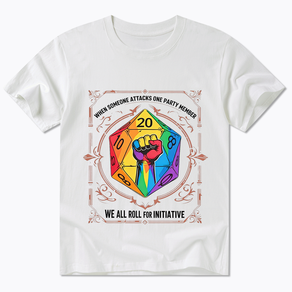 We All Roll for Initiative Classic T-Shirt