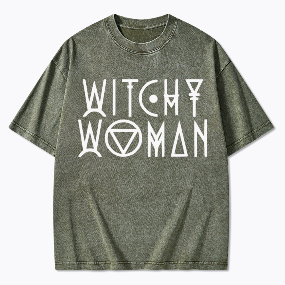Witchy Woman Washed T-Shirt