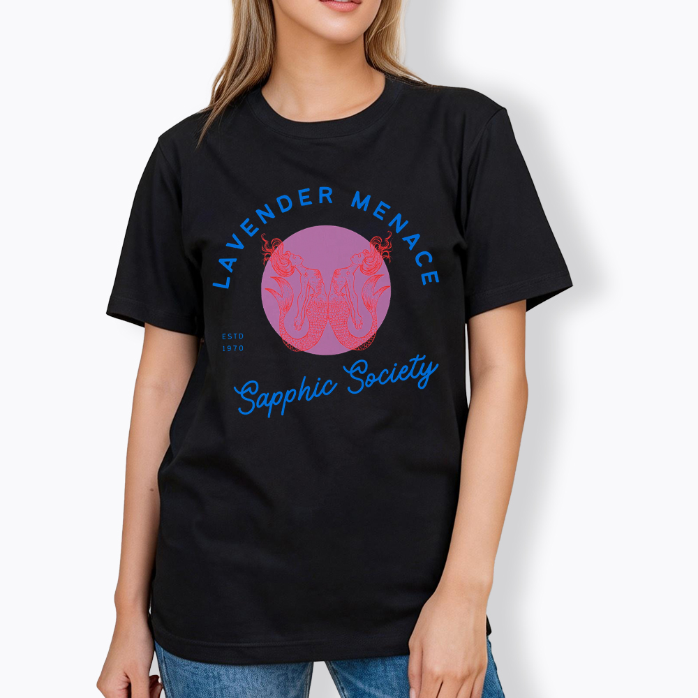 Lavender Menace Subtle Lesbian Classic T-Shirt