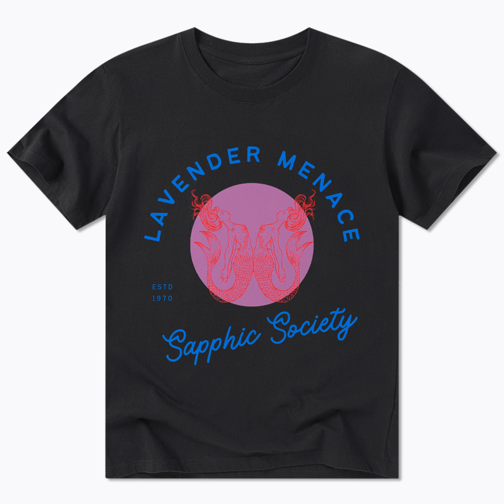 Lavender Menace Subtle Lesbian Classic T-Shirt