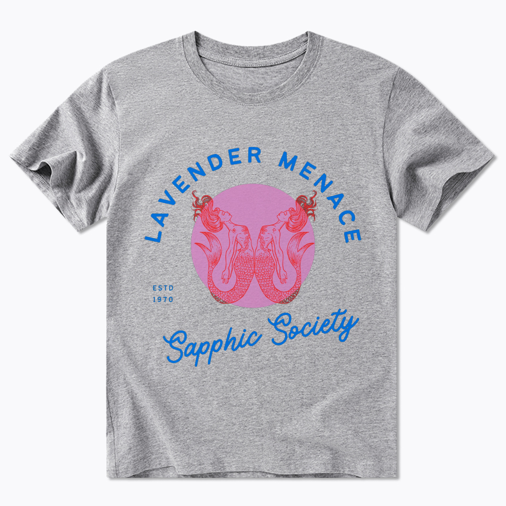 Lavender Menace Subtle Lesbian Classic T-Shirt