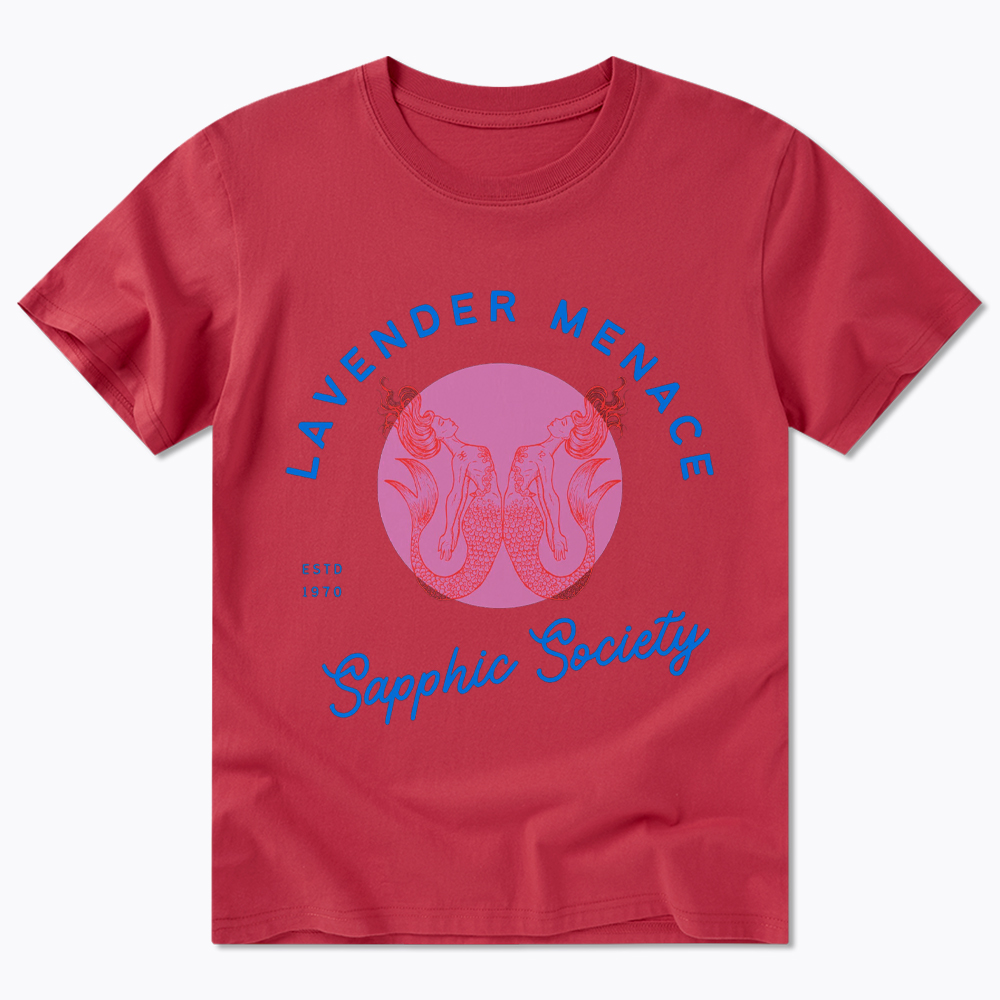 Lavender Menace Subtle Lesbian Classic T-Shirt