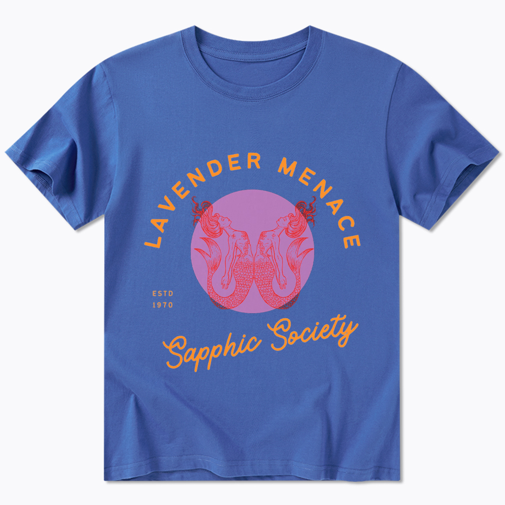 Lavender Menace Subtle Lesbian Classic T-Shirt