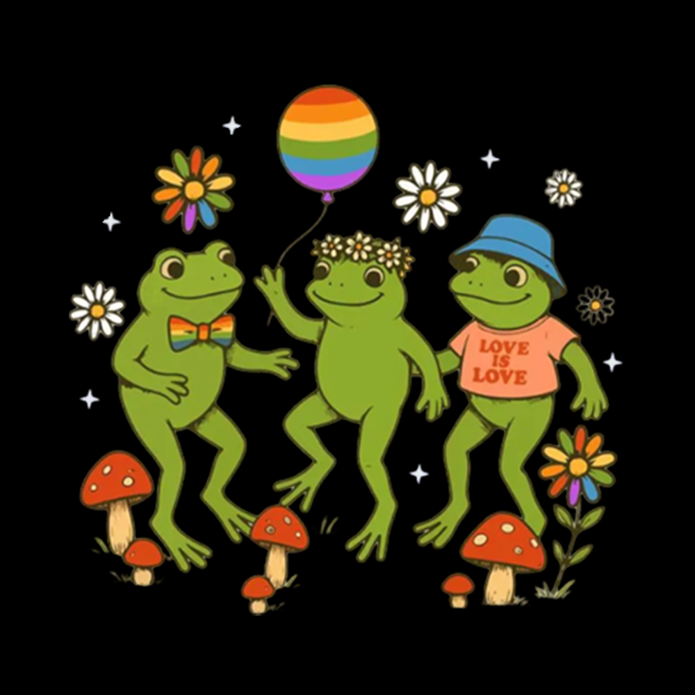 Funny Frog Pride Classic T-Shirt