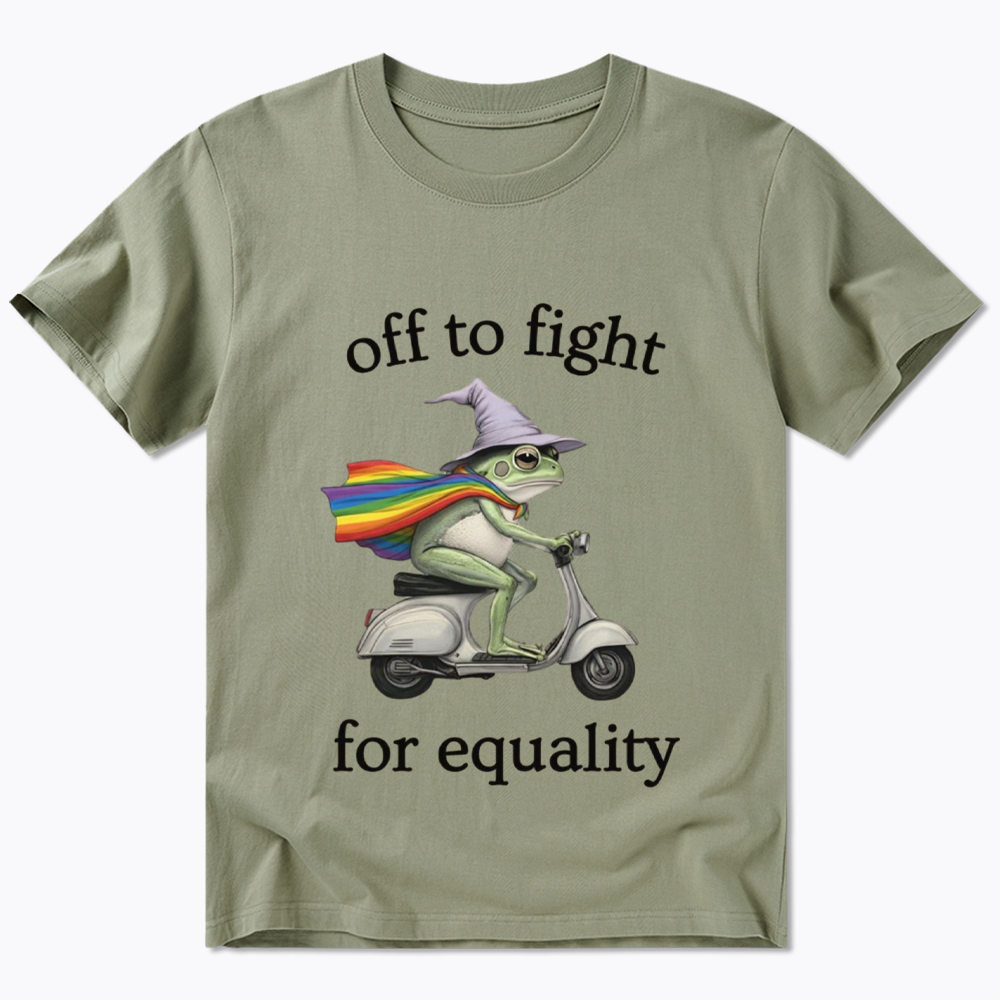 Off to fight for Equality Classic T-Shirt
