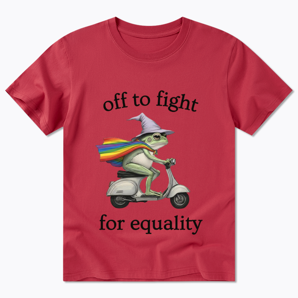 Off to fight for Equality Classic T-Shirt