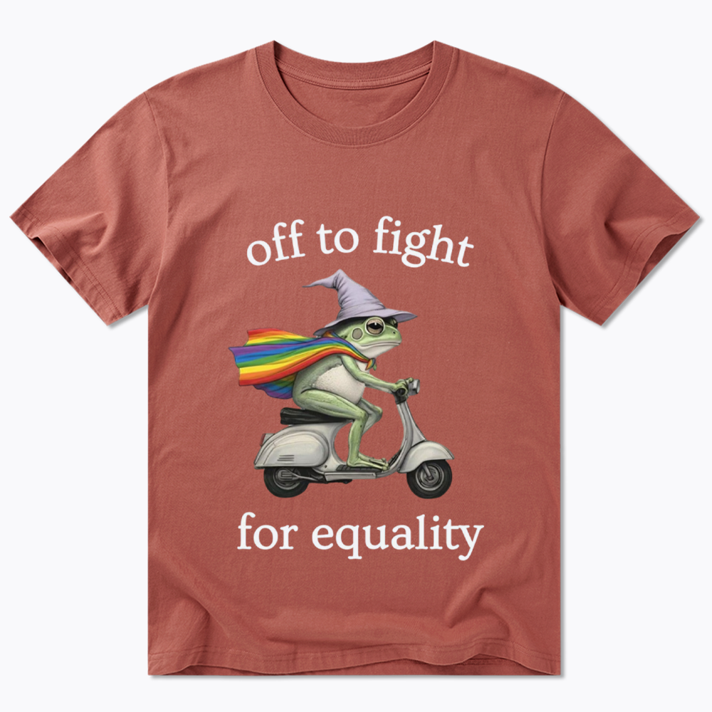Off to fight for Equality Classic T-Shirt
