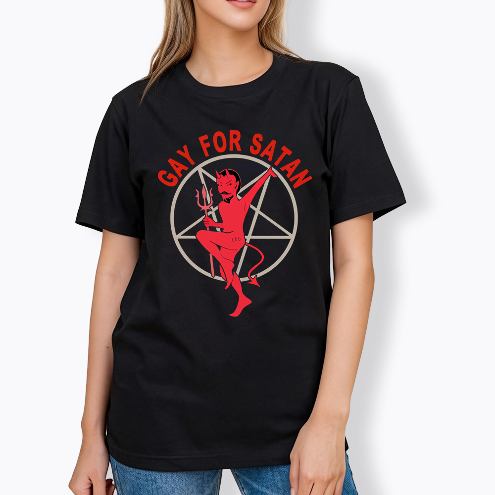 Gay For Satan Classic T-Shirt