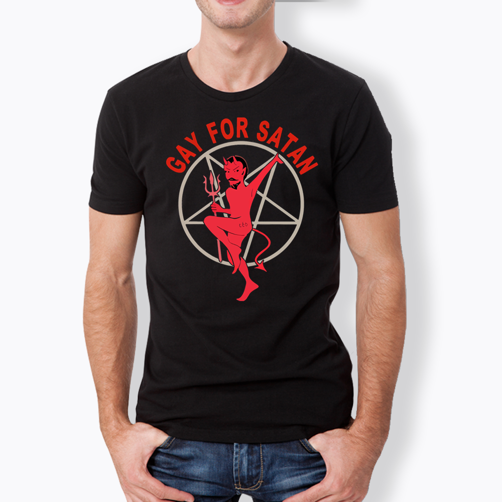 Gay For Satan Classic T-Shirt