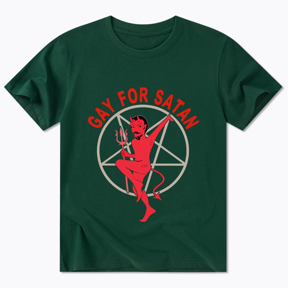 Gay For Satan Classic T-Shirt