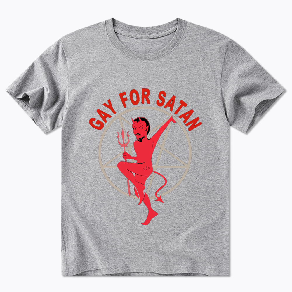 Gay For Satan Classic T-Shirt
