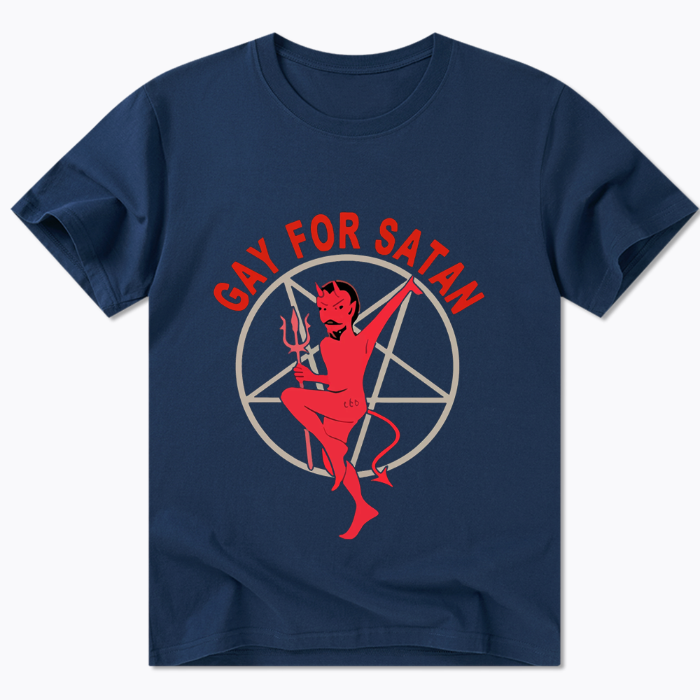 Gay For Satan Classic T-Shirt