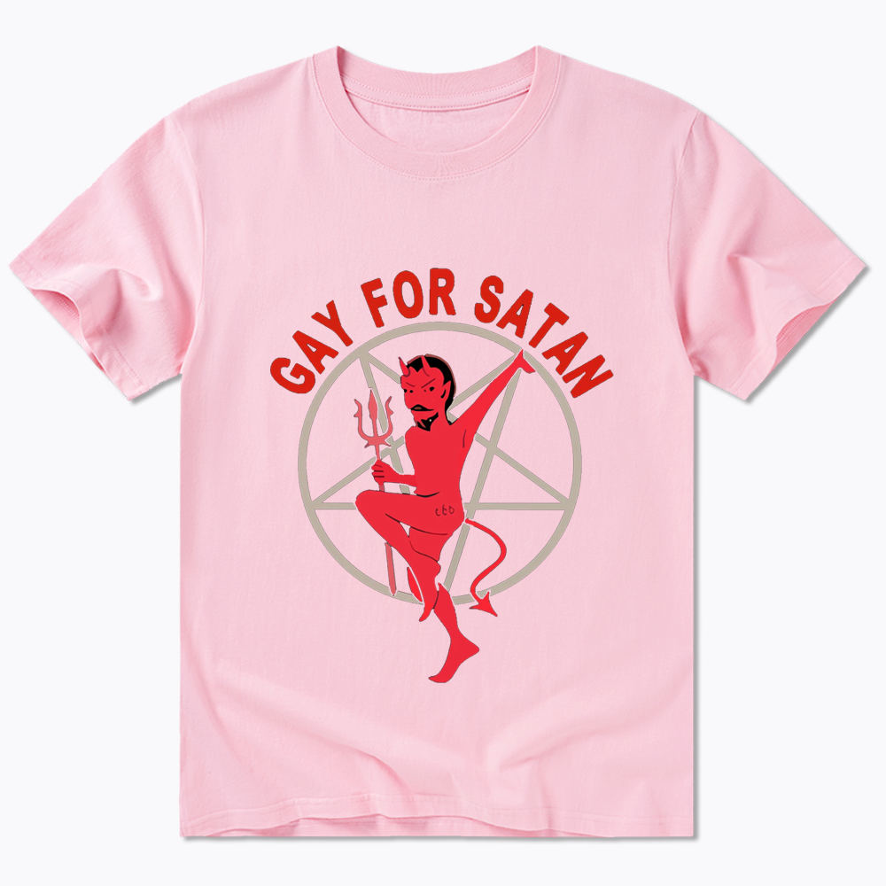 Gay For Satan Classic T-Shirt