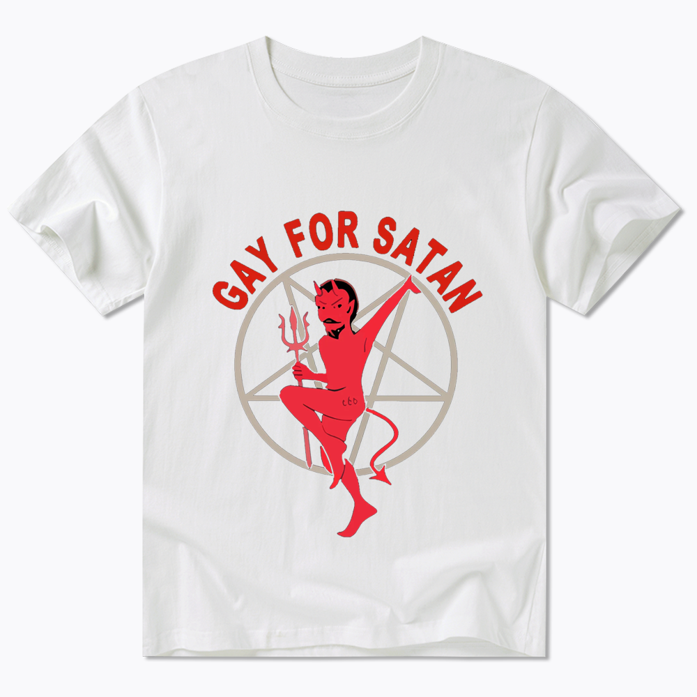 Gay For Satan Classic T-Shirt