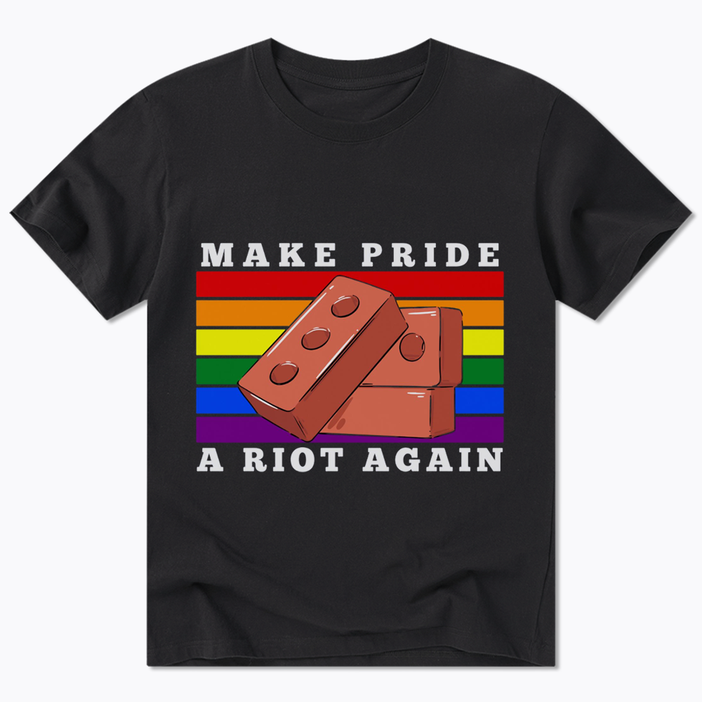 Make Pride A Riot Again Classic T-Shirt