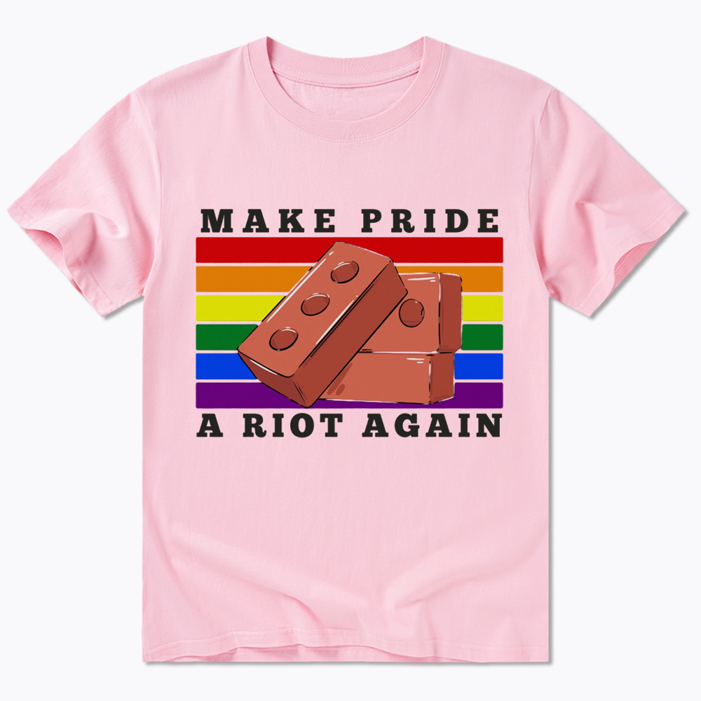 Make Pride A Riot Again Classic T-Shirt