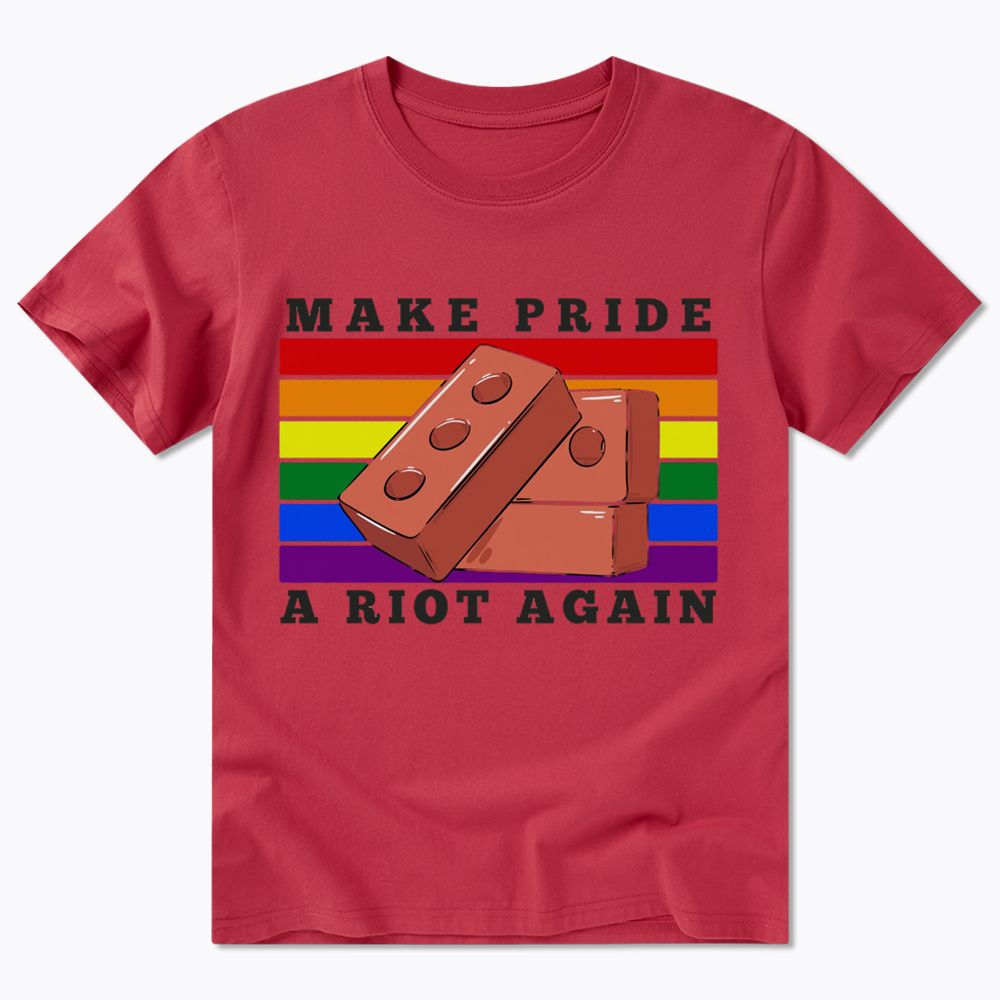 Make Pride A Riot Again Classic T-Shirt