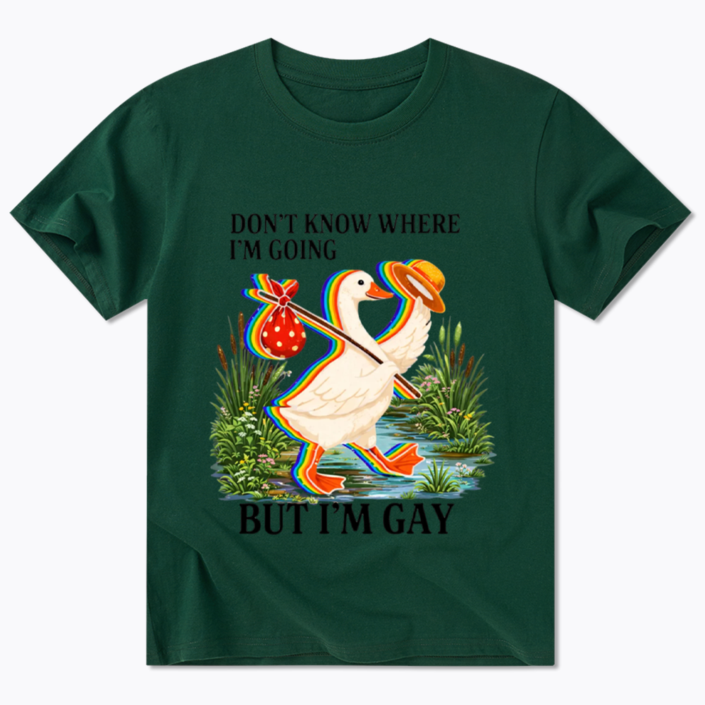 I Don’t Know Where I’m Going But I’m Gay Classic T-Shirt