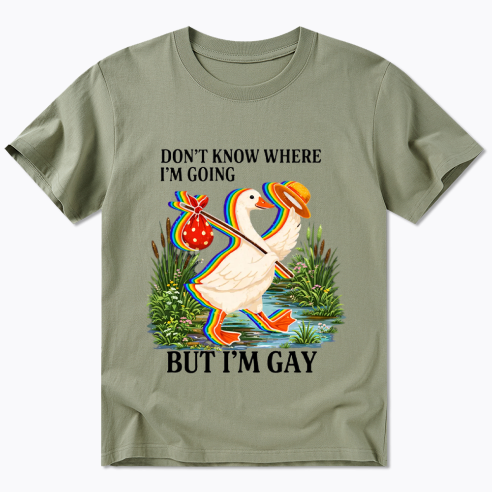 I Don’t Know Where I’m Going But I’m Gay Classic T-Shirt