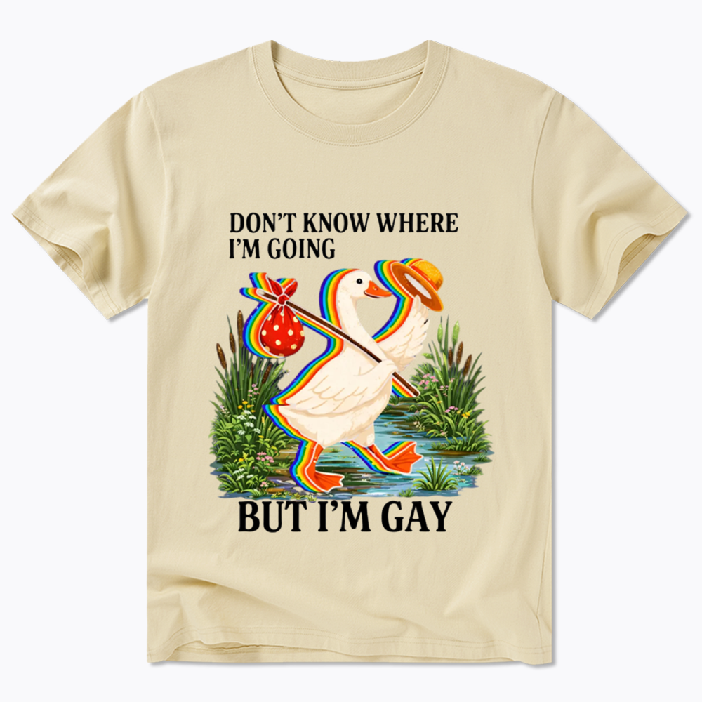 I Don’t Know Where I’m Going But I’m Gay Classic T-Shirt