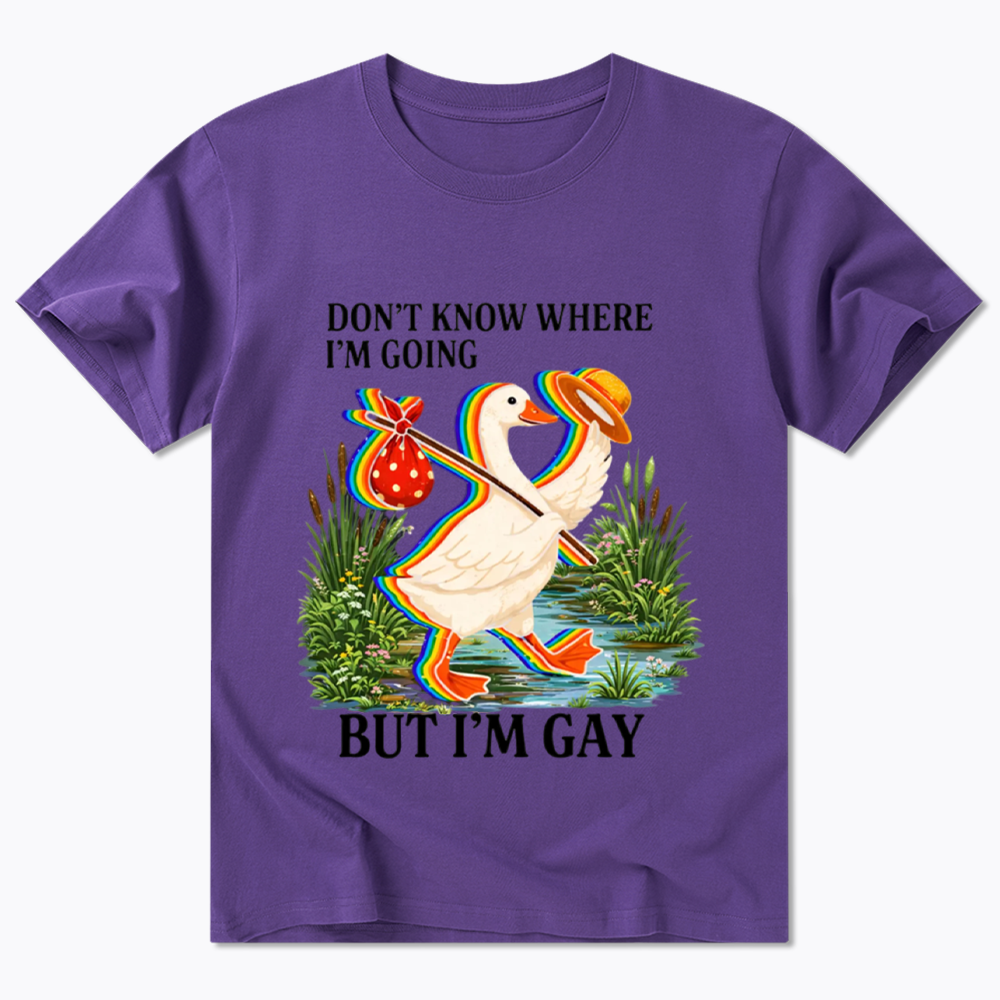 I Don’t Know Where I’m Going But I’m Gay Classic T-Shirt