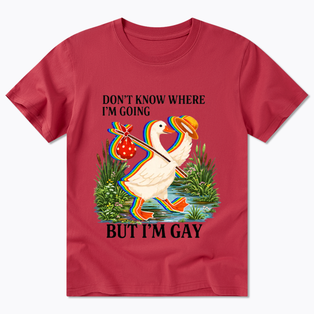 I Don’t Know Where I’m Going But I’m Gay Classic T-Shirt