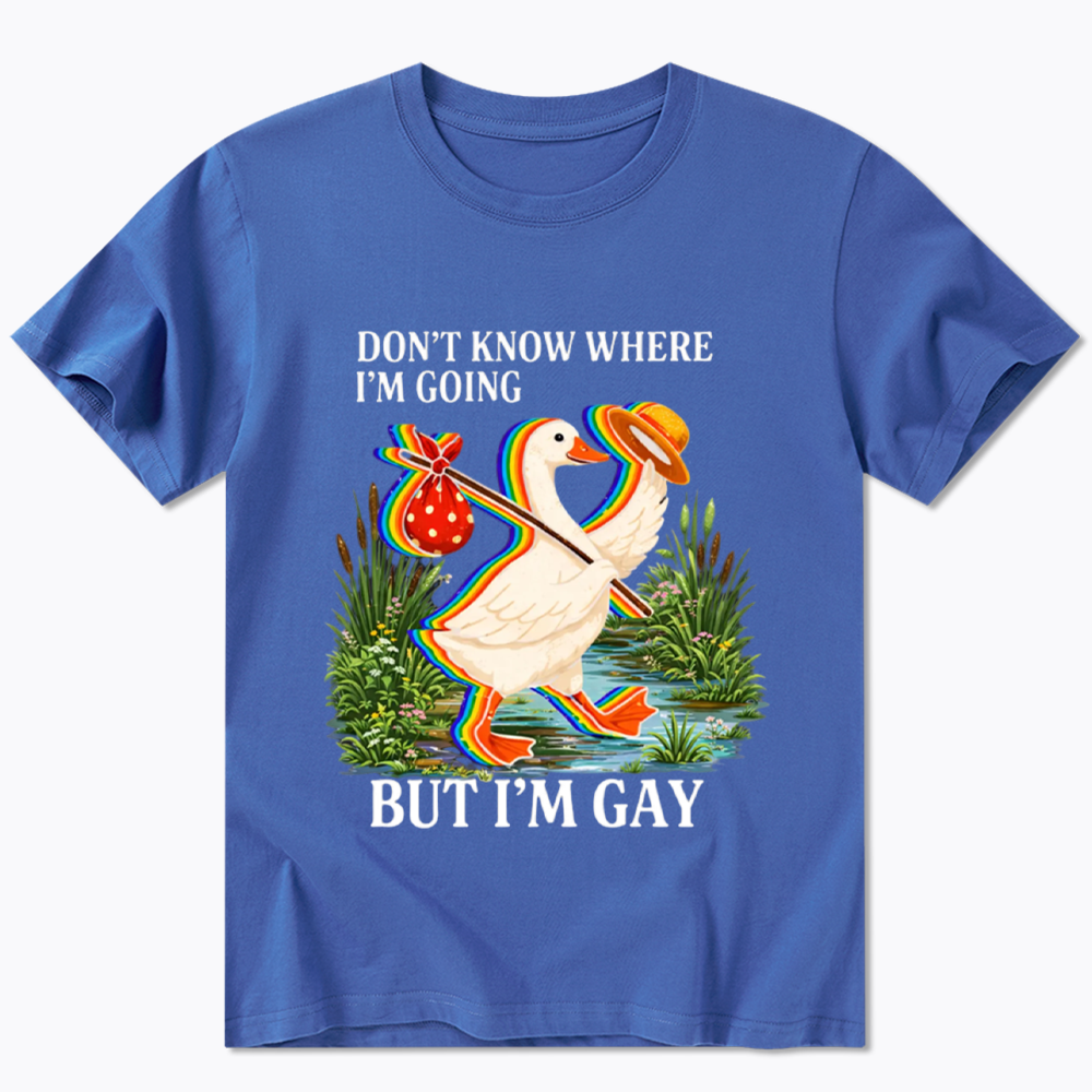I Don’t Know Where I’m Going But I’m Gay Classic T-Shirt