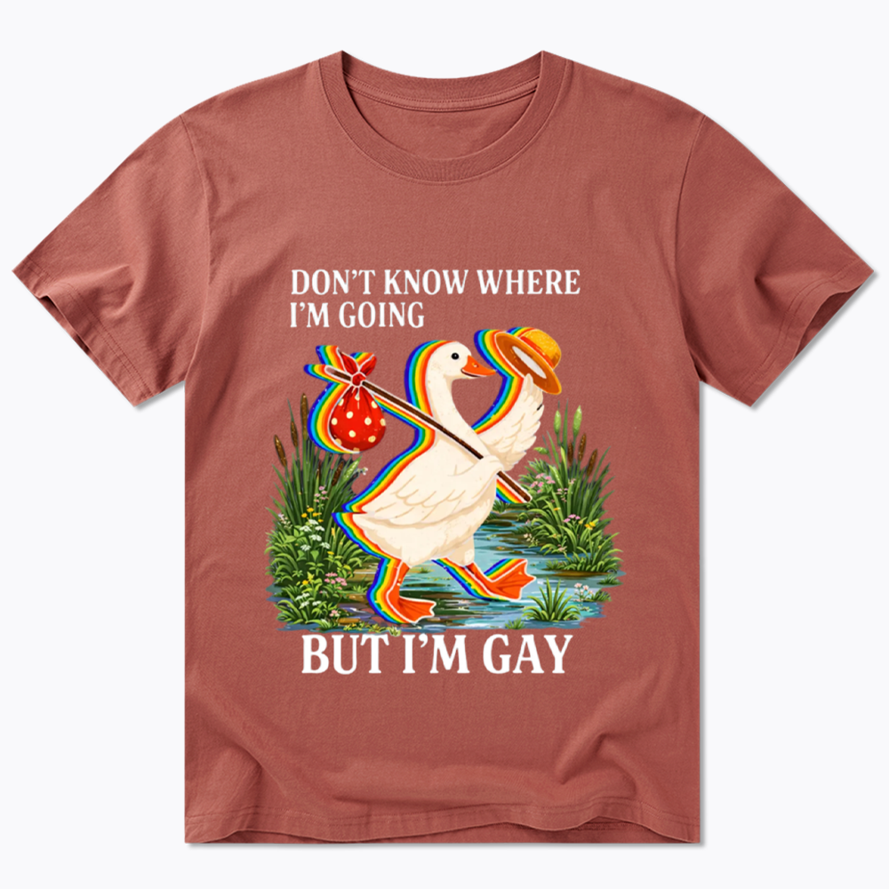 I Don’t Know Where I’m Going But I’m Gay Classic T-Shirt