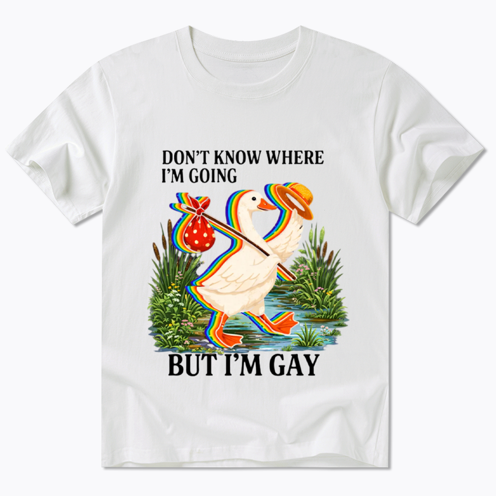 I Don’t Know Where I’m Going But I’m Gay Classic T-Shirt
