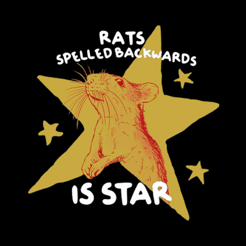 Rats Spelled Backwards is Star Classic T-Shirt