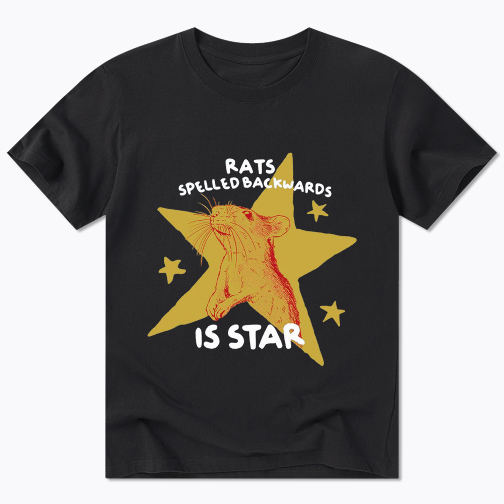 Rats Spelled Backwards is Star Classic T-Shirt