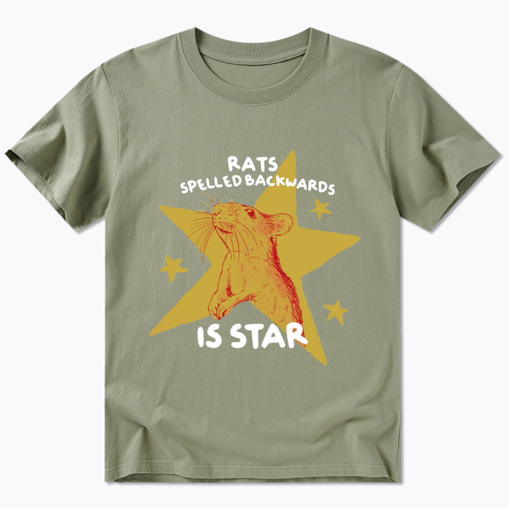 Rats Spelled Backwards is Star Classic T-Shirt