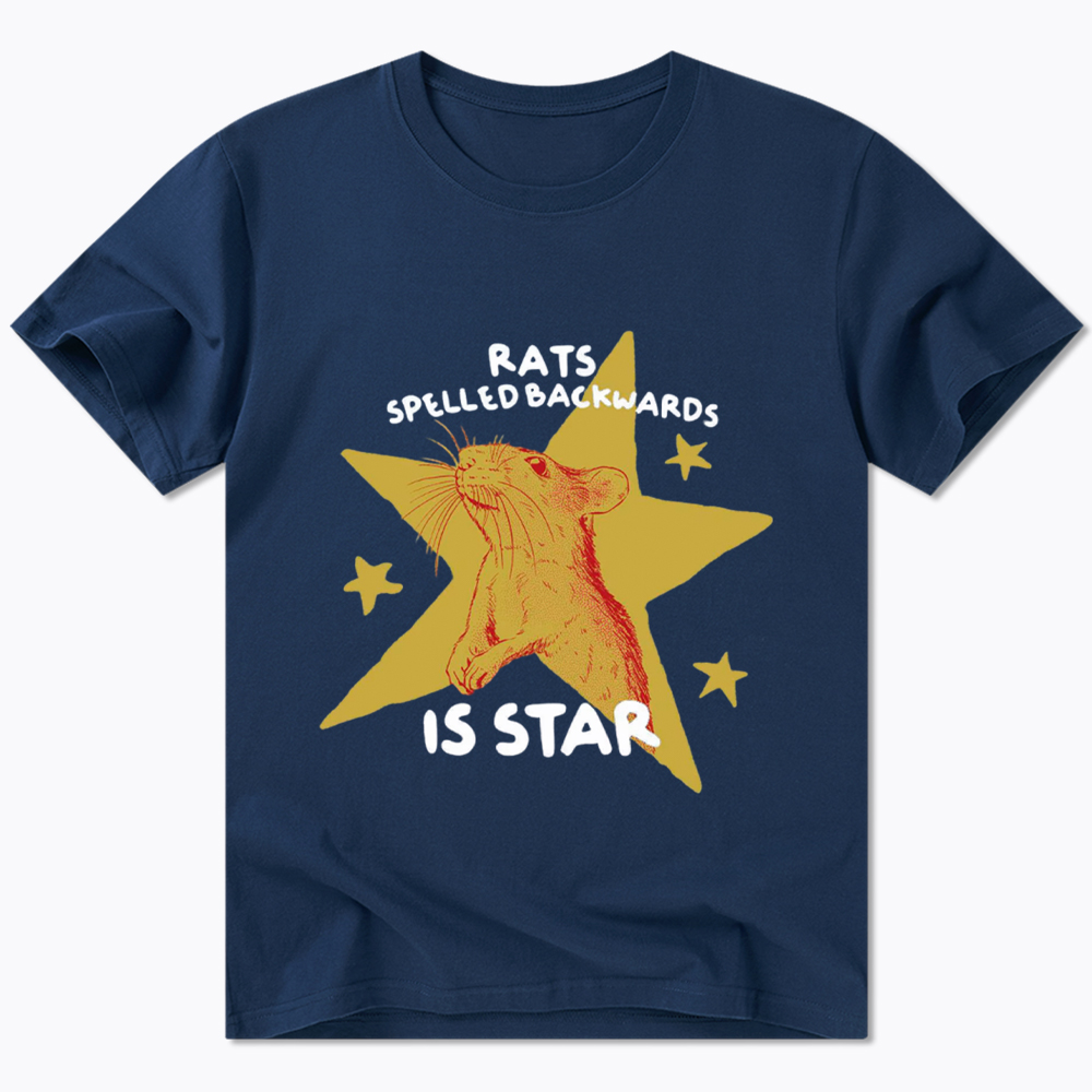 Rats Spelled Backwards is Star Classic T-Shirt