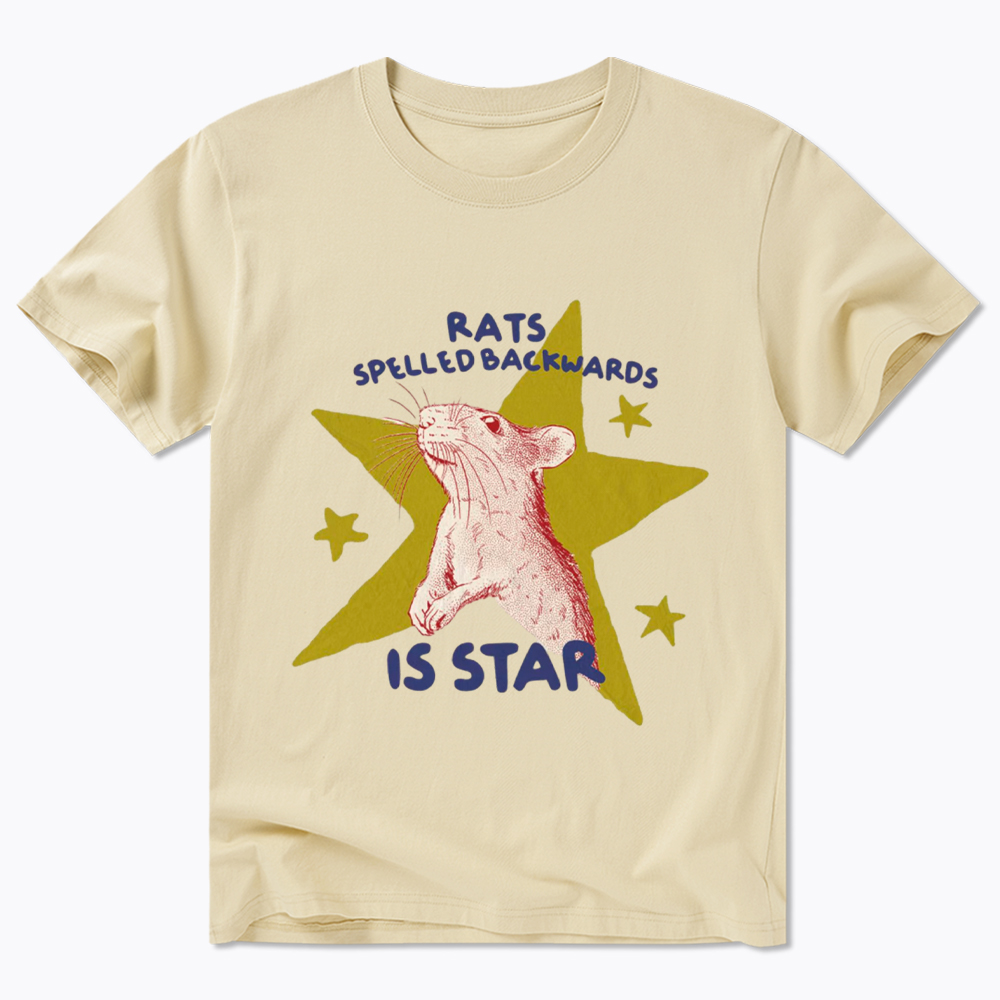 Rats Spelled Backwards is Star Classic T-Shirt