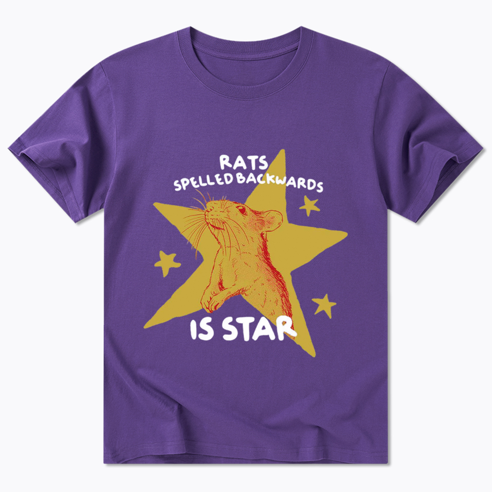 Rats Spelled Backwards is Star Classic T-Shirt
