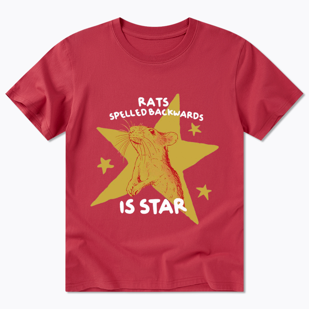 Rats Spelled Backwards is Star Classic T-Shirt