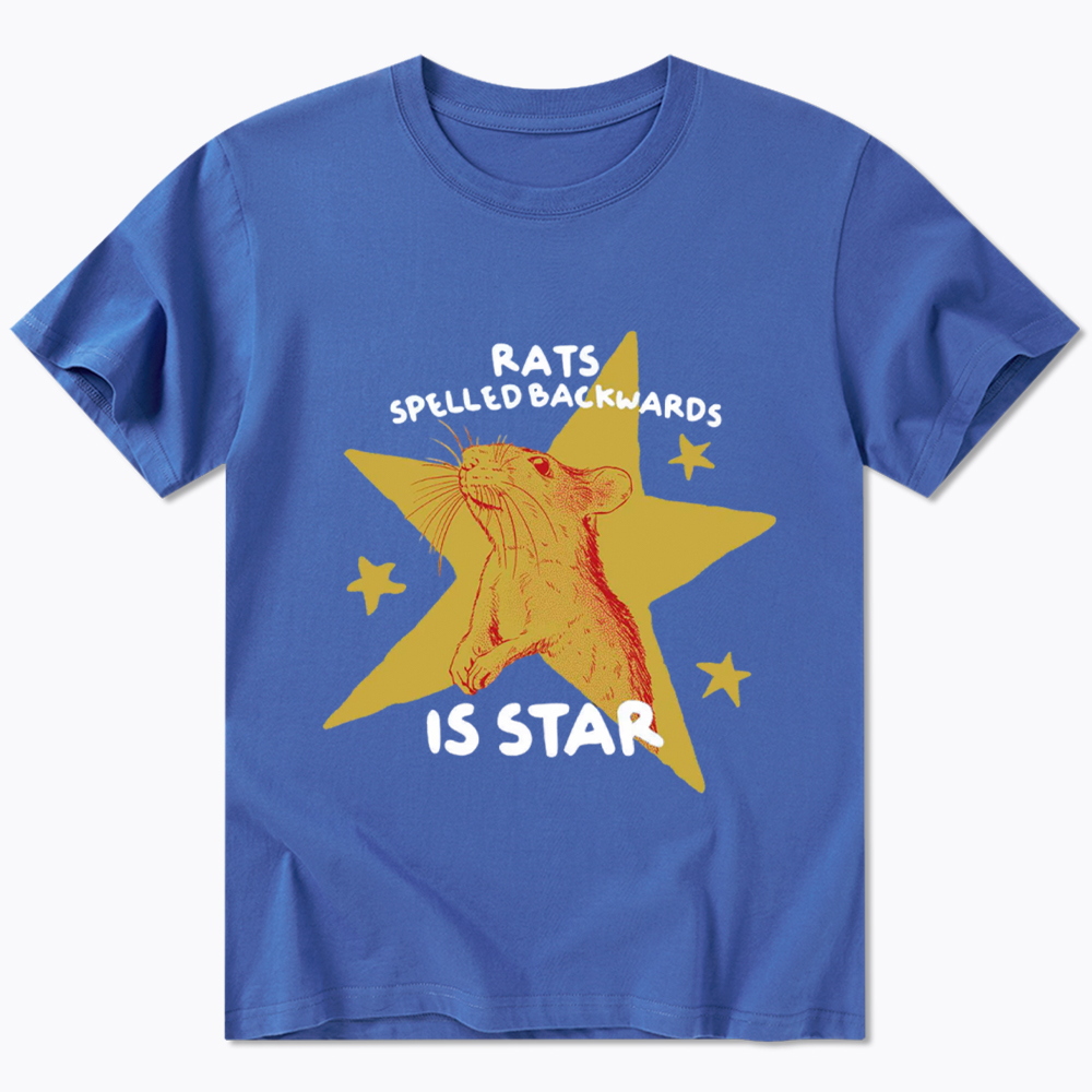 Rats Spelled Backwards is Star Classic T-Shirt