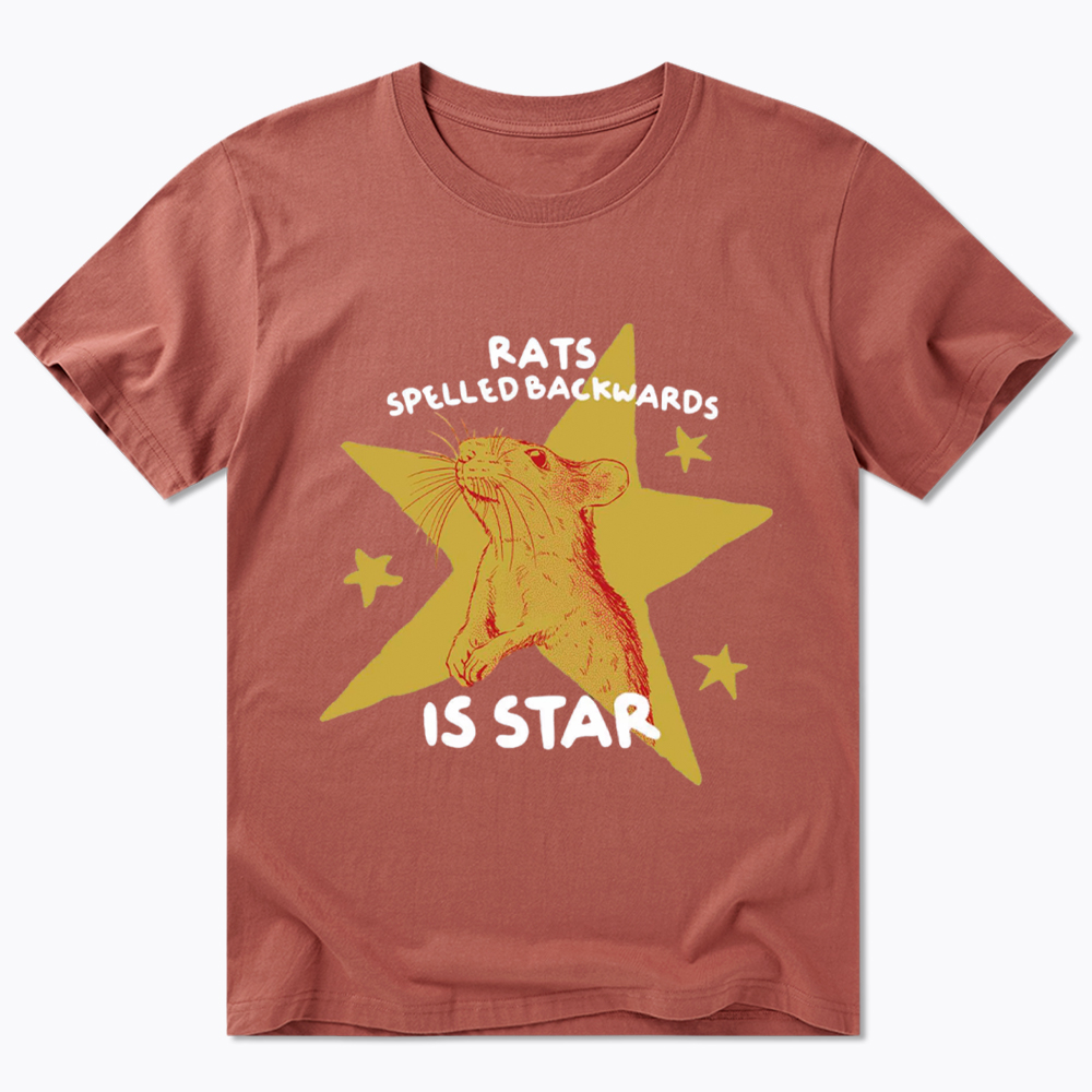 Rats Spelled Backwards is Star Classic T-Shirt