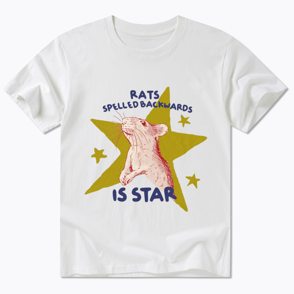 Rats Spelled Backwards is Star Classic T-Shirt