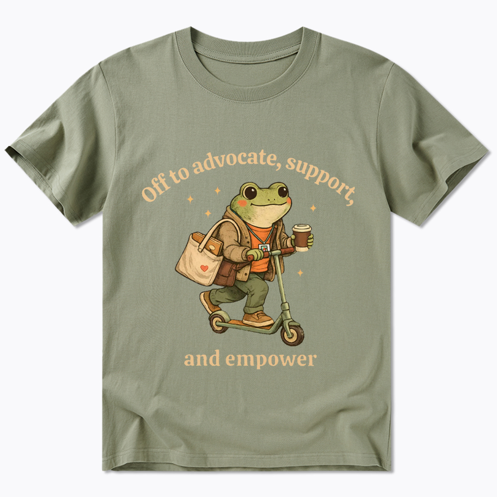 Gift for Social Worker Advocate Support Empower Classic T-Shirt