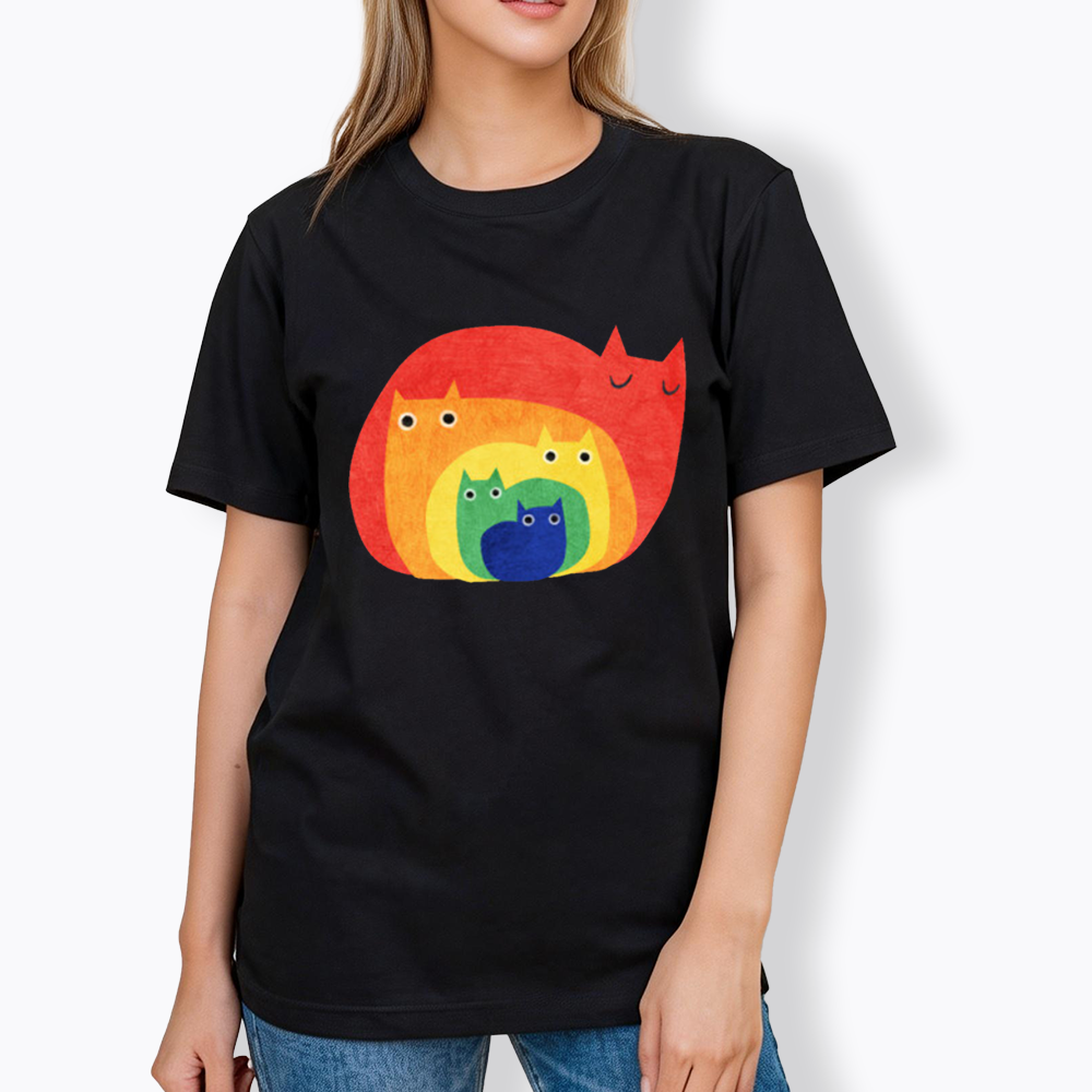 Rainbow Cats Classic T-Shirt